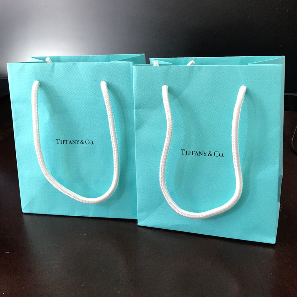 Tiffany & co gift bags 5x6
